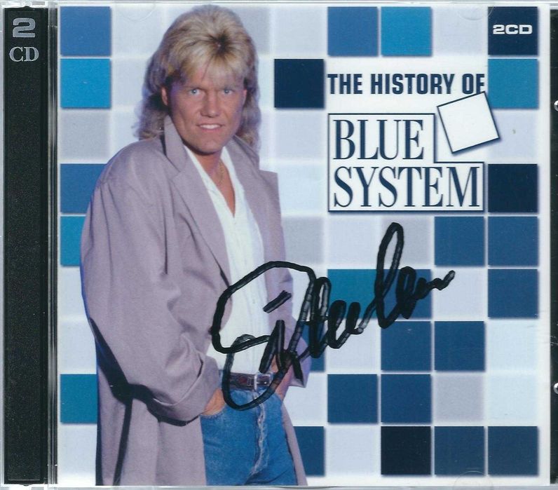2 CD Blue System - The History Of Blue System (2009) (Autograf) Jewel