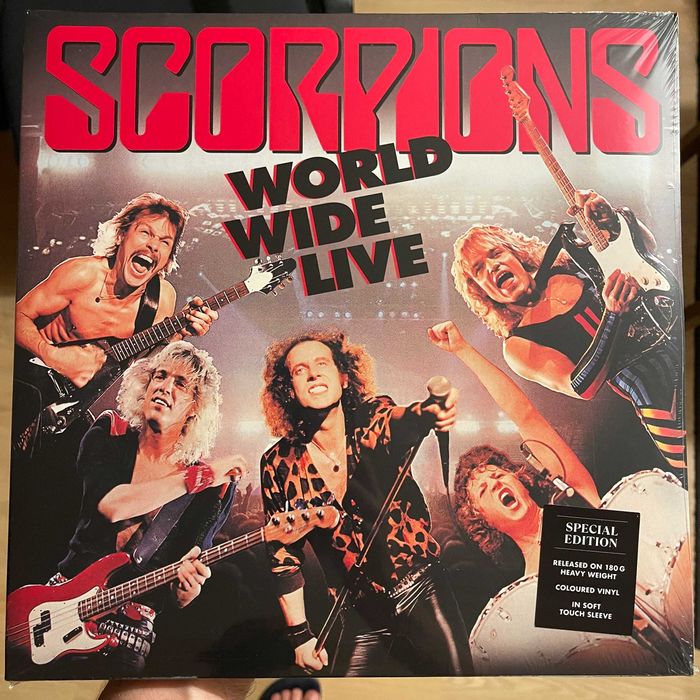 2LP (Orange) Scorpions - World Wide Live