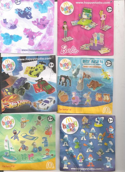 VENDO BRINQUEDOS MCDONALDS