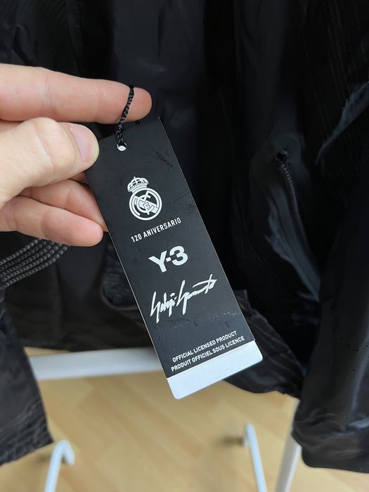 Adidas x Y-3 Real Madrid Full kurtka wiatrówka limitowana
