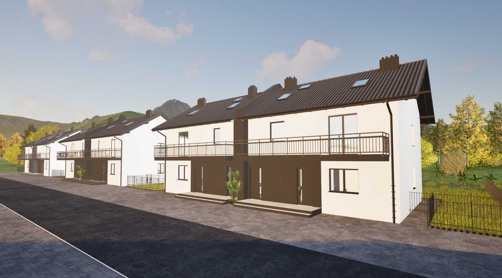 Mieszkania Nowy Sącz Marii Dąbrowskiej 60.42 m² oraz 63.61 m²