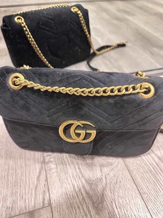 Сумка Gucci замш