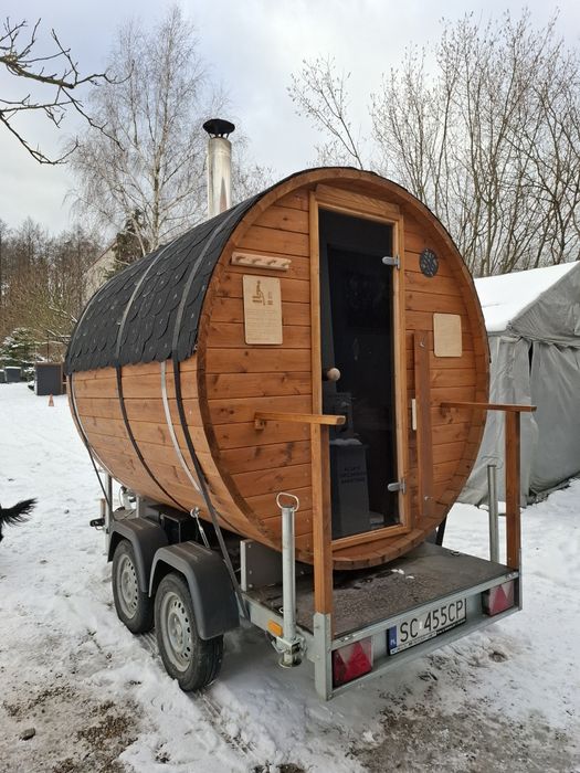 Sauna mobilna na wynajem WALENTYNKI kawalerski panieński imprezy