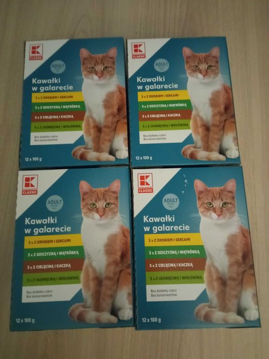 Karma dla kota w galaretce 48 sztuk x 100 g