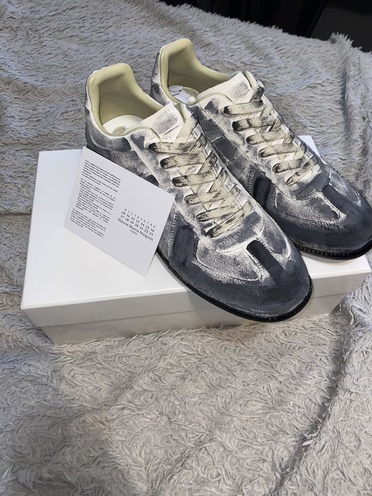Кросівки Maison Margiela Replica Grafit Paint / Damage (Кеди GAT)