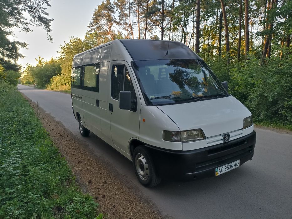Пежо боксер 2.5 дизель довга база пасажир (Обмін).