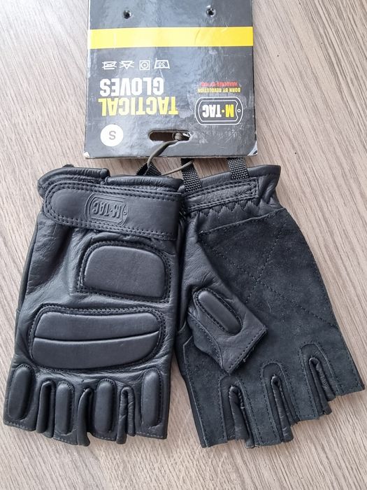 M-Tac Leather Gloves rękawice taktyczne skórzane