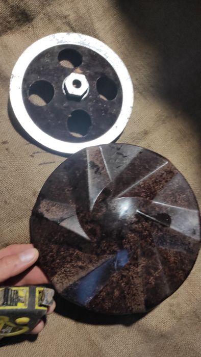 Активатор і шків з гайками в зборі до пральної машини Сибір , Рига та