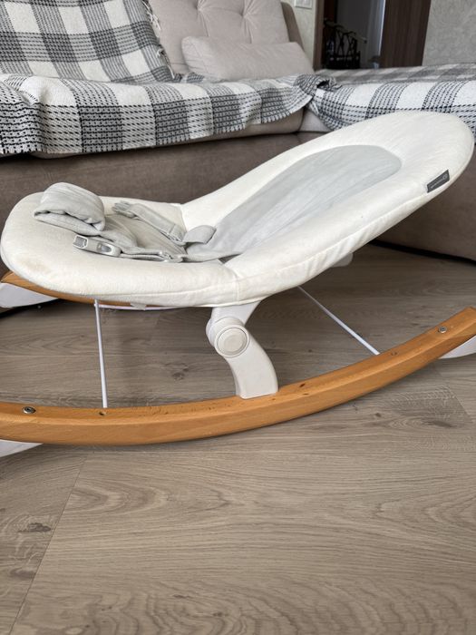 Крісло-гойдалка Kinderkraft Finio White