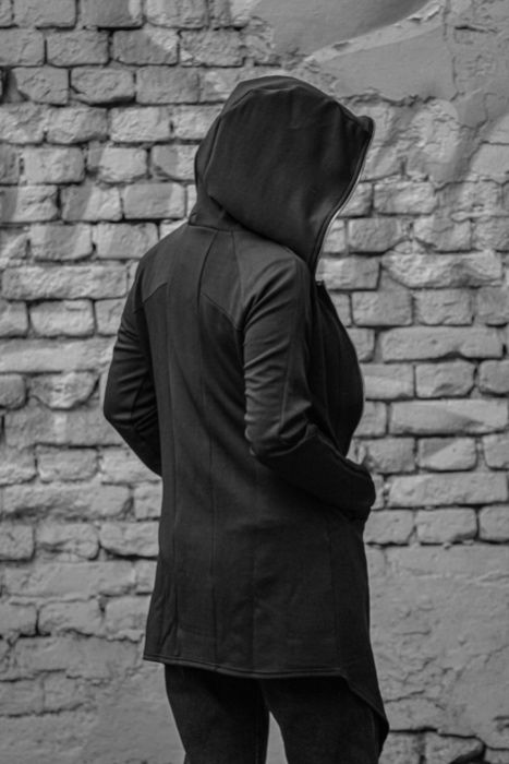 Мантия кардиган, на змейке маски, накидка