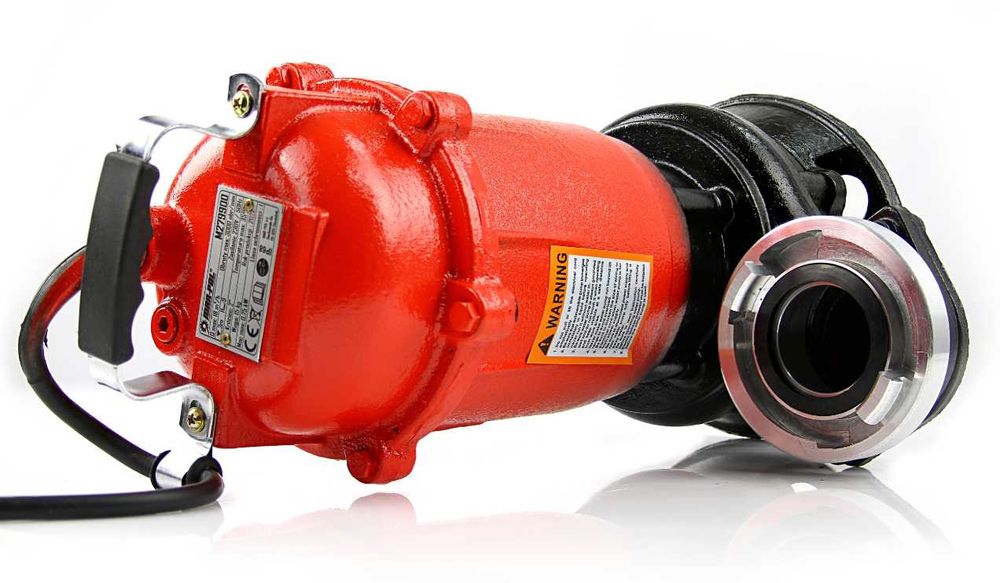 Pompa do wody brudnej czystej z rozdrabniaczem 0,75kW + wąż 20m szamba