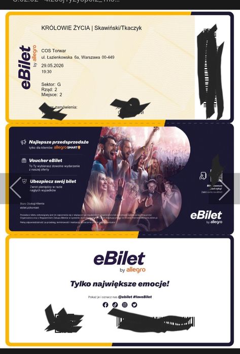 Koncert Królowie życia 2 bilety