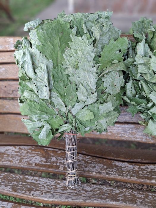 Віники для лазні та сауни березовий дубовий евкаліпт лаванда мята поли