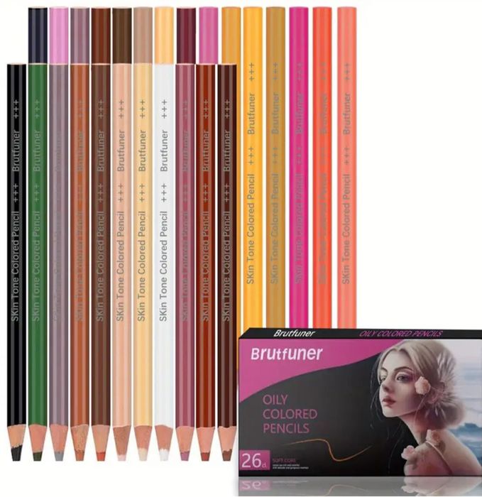 Lápis óleo tons pele
