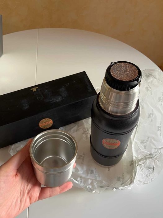 Термос Stanley Milestones Thermal Bottle 1л Black Patina