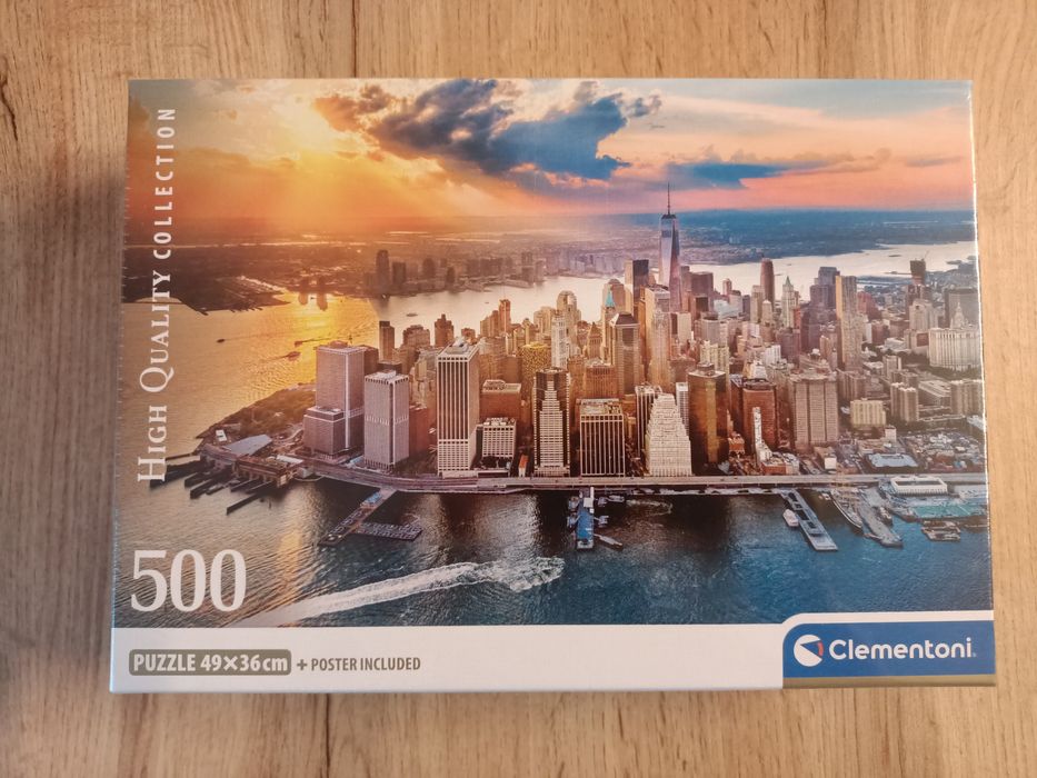 Puzzle Clementoni 500el nowe
