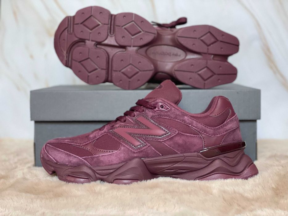 ‼️БЕЗ ПЕРЕДОПЛАТИ‼️ New Balance 9060 Burgundy кросівки Нью Беланс 9060 бордові 36-41