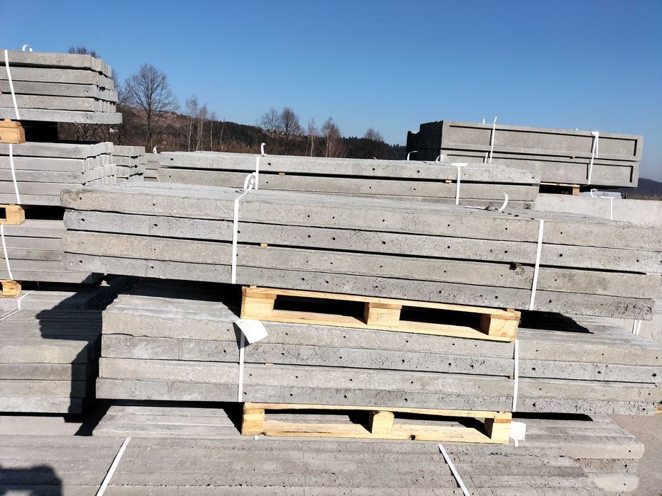 Słupek betonowy 20zł! Zbrojone 4 drutami!