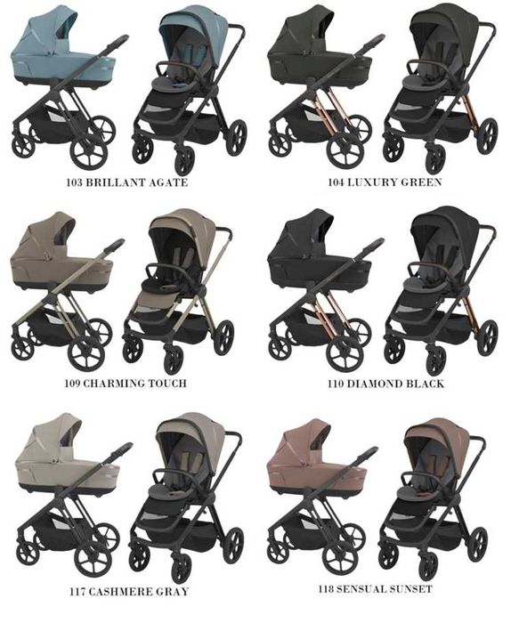 Wózek Espiro Miloo promocja zestaw kompletny nowa kolekcja