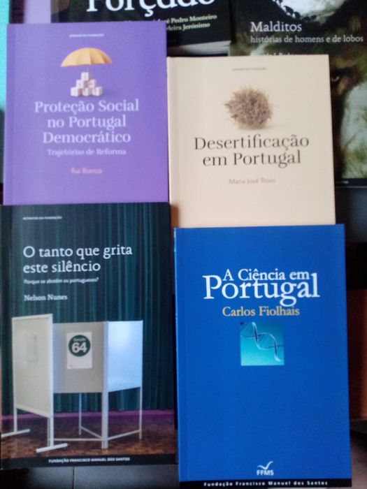 livros da Fundação Francisco Manuel dos Santos