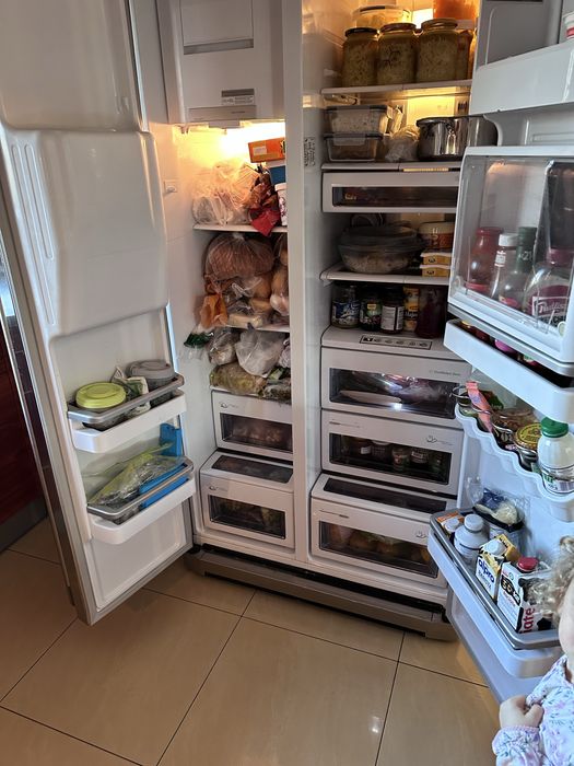 Lodówka SAMSUNG side by side z kostkarką używana