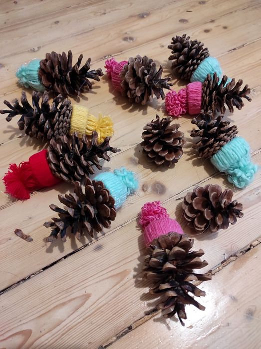 Новогодний декор, шишка