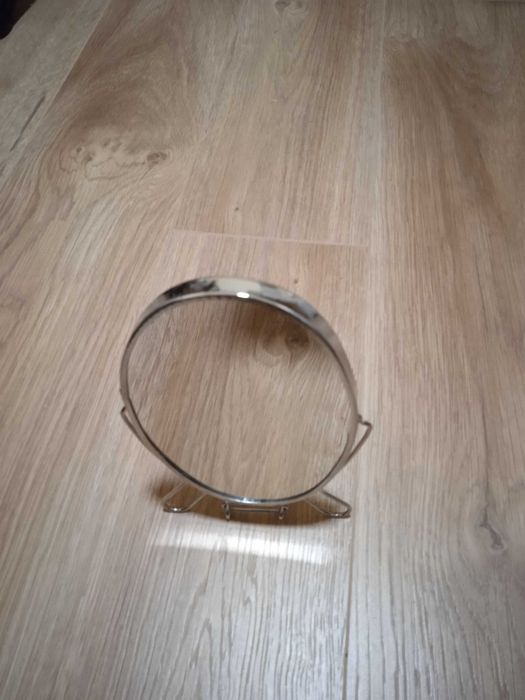 Lusterko podwójne koloru srebnego