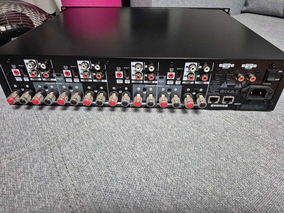 Heos Drive Denon wzmacniacz 4 strefy