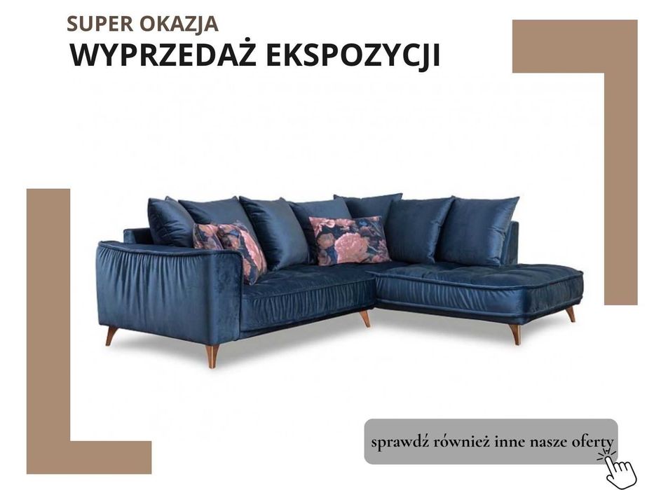 BELAVIO SET 1 marki Befame– narożnik | WYPRZEDAŻ EKSPOZYCJI |