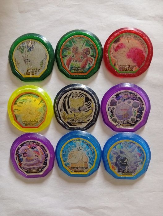 Tazos Pokémon NOX