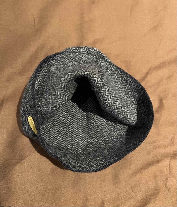 Тканевая кашемировая шапка