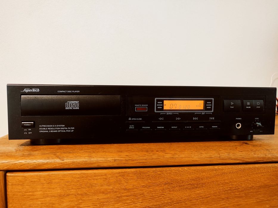 Odtwarzacz CD SuperTech 042 + PILOT, Technics, Yamaha, Onkyo