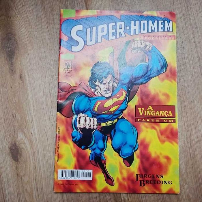 Super-Homem Versus Apocalypse Minisérie 3 livros DC Comics Editora Abril 1995