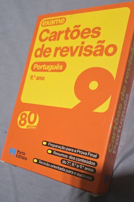 Cartões de Revisão Português 9⁰Ano