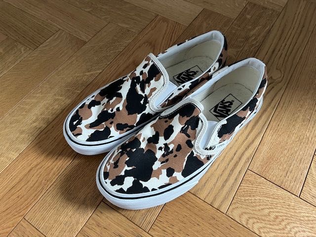 Trampki Vans z nadrukiem łat krowy