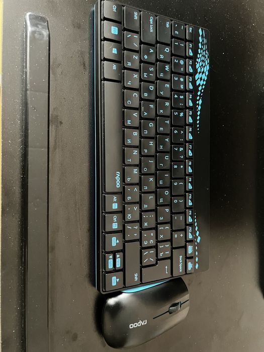 Комплект клавіатура і мишка Rappo для пк