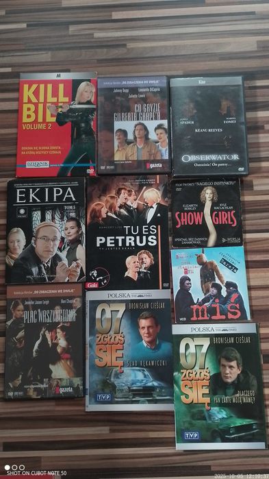 WYPRZEDAŻ KOLEKCJI Płyty filmy DVD na sztuki
