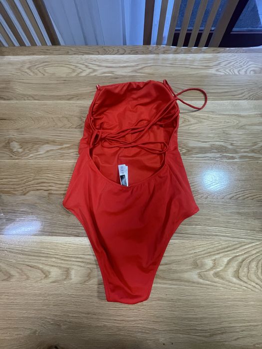 Czerwony Strój kąpielowy 42 nowy trendy OL