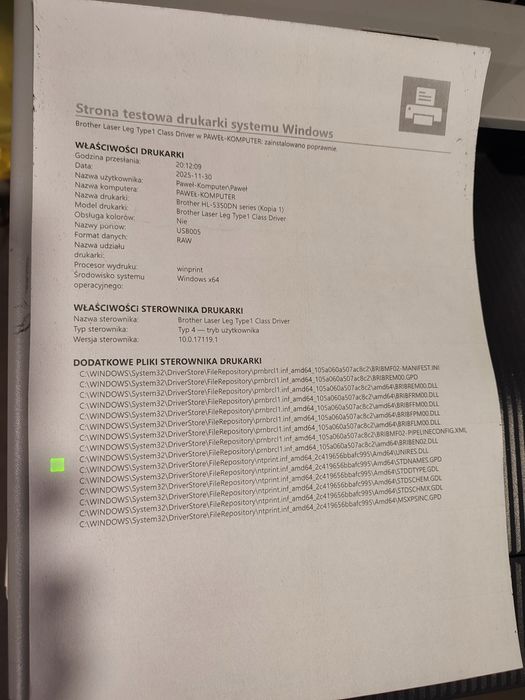 Drukarka brother hl 5350dn 2