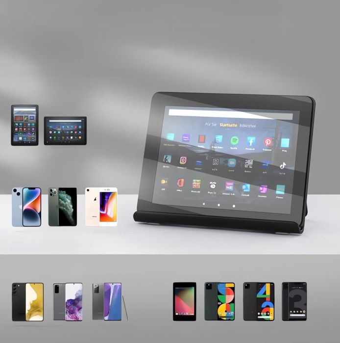 Podstawka Bezprzewodowa Stacja Ładująca Fire HD iPhone