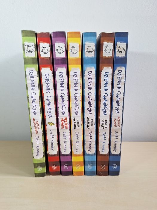 Jeff Kinney Dziennik cwaniaczka 7 książek