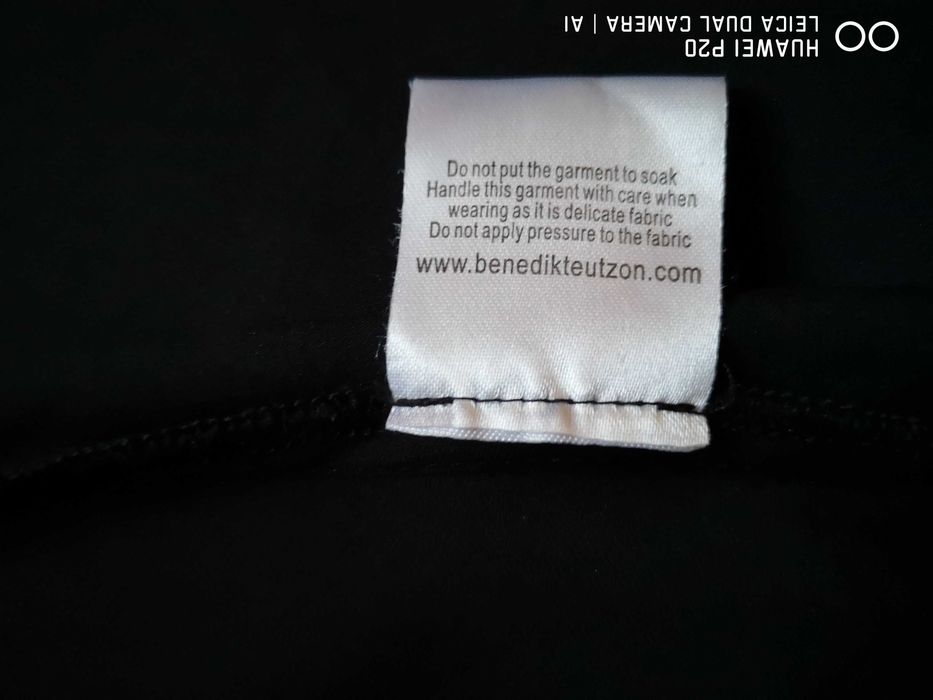 вечірня сукня Bendicte Utzon розмір L black шовк