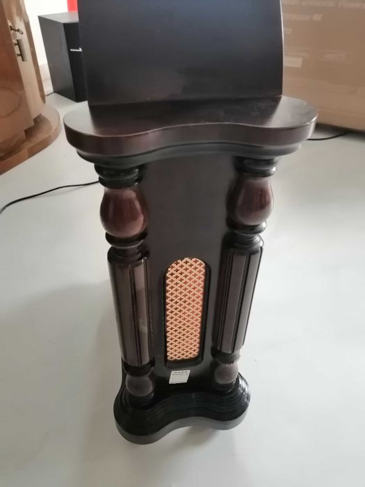 Relógio de pendulo de Mesa/capela Horlsant à Portreal de fabrico Alemão