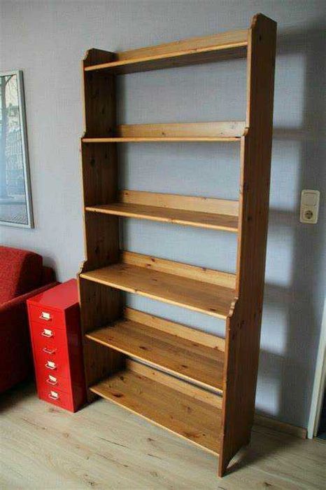 Polki drewno IKEA HEMNES-Leksvik-drewno-witryna
