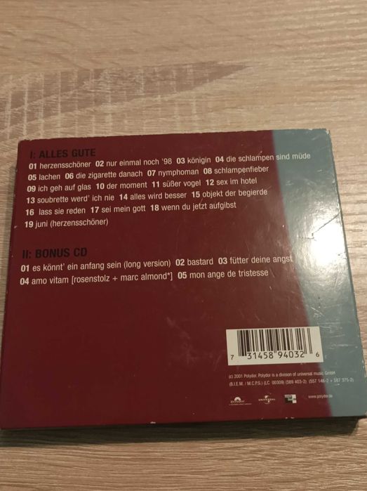 CD Rosenstolz - Alles Gute