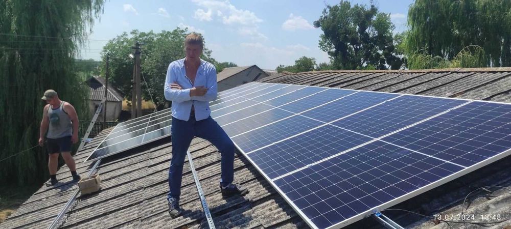 Сонячні панелі. Монтаж та підключення сонячних електростанцій.