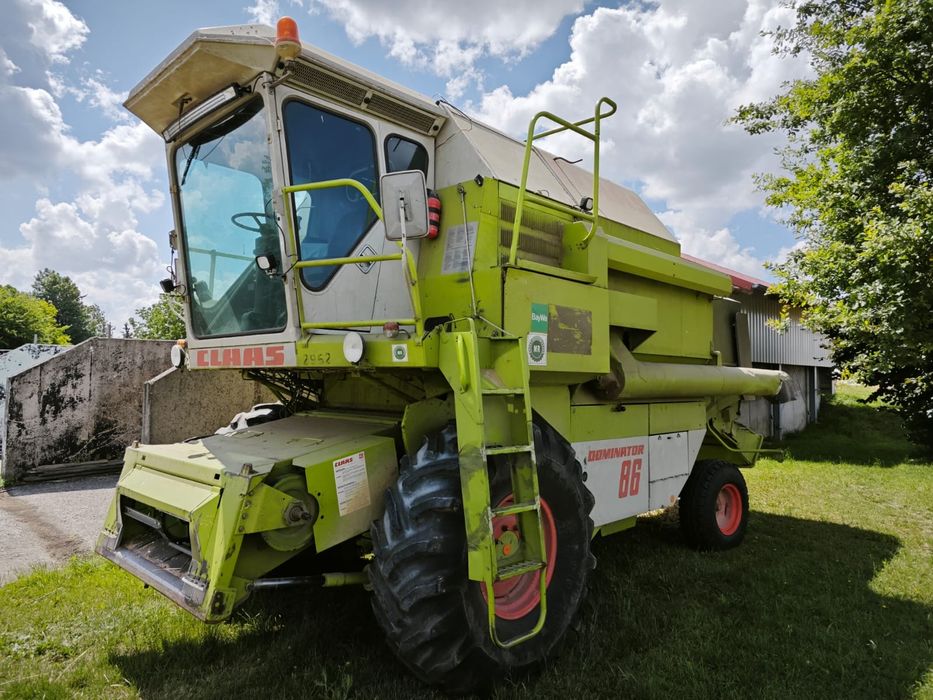 Комбайн свіжопригнаний Claas Dominator 86