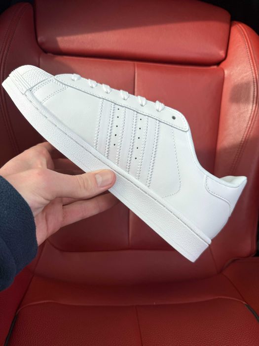 (ОПЛАТА ПІСЛЯ ОГЛЯДУ)Adidas Superstar Classic All White Адідас