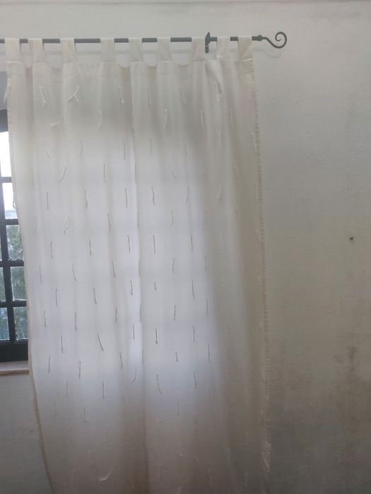 Varão de cortinado a imitar ferro fundido estilo antigo