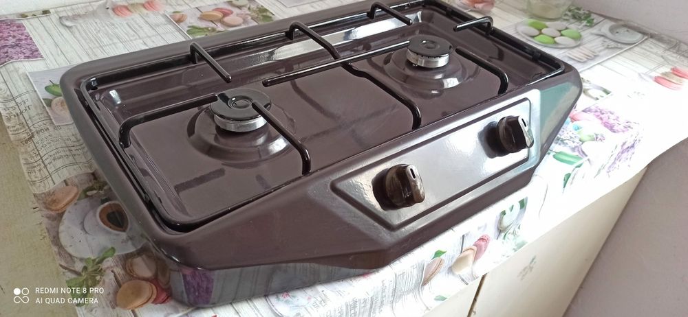 Плита газова greta 1103 двопальникова